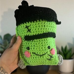 Crochet Frankenstein Kawaii Cuddler
